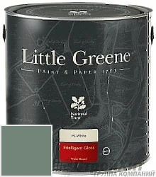 Little Greene Acrylic Gloss (Intelligent Gloss) 1 л цвет LGGr304 палитра Little Greene Green