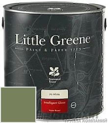 Little Greene Acrylic Gloss (Intelligent Gloss) 1 л цвет LGSt80 палитра Little Greene Stone