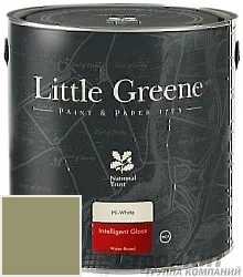 Little Greene Acrylic Gloss (Intelligent Gloss) 1 л цвет LGGr302 палитра Little Greene Archive colours