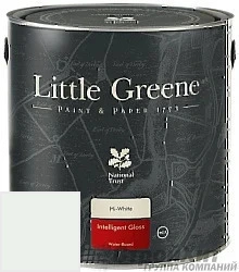 Little Greene Acrylic Gloss (Intelligent Gloss) 1 л цвет LGGr289 палитра Little Greene Archive colours