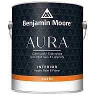 Benjamin Moore 526 Aura Interior Satin Finish шелковисто-матовое покрытие