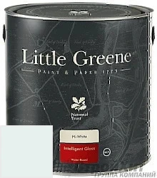 Little Greene Acrylic Gloss (Intelligent Gloss) 1 л цвет LG98 палитра Little Greene Archive colours