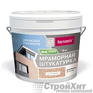 Bayramix мраморная штукатурка Ecostone средняя фракция (N) 0,5-1,0 мм