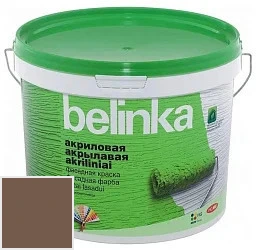 Belinka атмосферостойкая акриловая фасадная краска для минеральных поверхностей10 л цвет Q677 палитра TIKKURILA FAÇADE 760