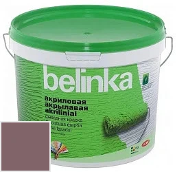 Belinka атмосферостойкая акриловая фасадная краска для минеральных поверхностей10 л цвет U175 палитра TIKKURILA FAÇADE 760