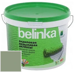 Belinka атмосферостойкая акриловая фасадная краска для минеральных поверхностей10 л цвет Q558 палитра TIKKURILA FAÇADE 760