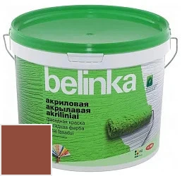 Belinka атмосферостойкая акриловая фасадная краска для минеральных поверхностей10 л цвет D114 палитра TIKKURILA FAÇADE 760