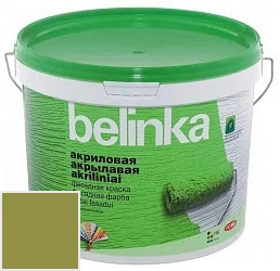 Belinka атмосферостойкая акриловая фасадная краска для минеральных поверхностей10 л цвет U255 палитра TIKKURILA FAÇADE 760