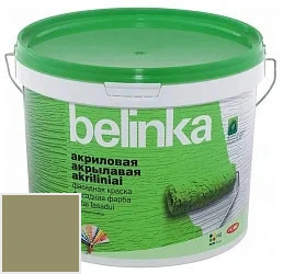Belinka атмосферостойкая акриловая фасадная краска для минеральных поверхностей10 л цвет D121 палитра TIKKURILA FAÇADE 760