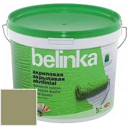 Belinka атмосферостойкая акриловая фасадная краска для минеральных поверхностей10 л цвет Q589 палитра TIKKURILA FAÇADE 760
