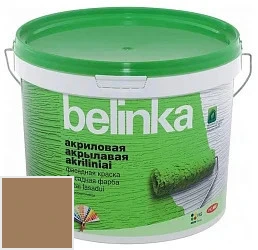 Belinka атмосферостойкая акриловая фасадная краска для минеральных поверхностей10 л цвет Q604 палитра TIKKURILA FAÇADE 760