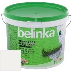 Belinka атмосферостойкая акриловая фасадная краска для минеральных поверхностей10 л цвет Q818 палитра TIKKURILA FAÇADE 760