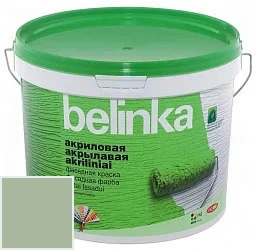 Belinka атмосферостойкая акриловая фасадная краска для минеральных поверхностей10 л цвет Q580 палитра TIKKURILA FAÇADE 760