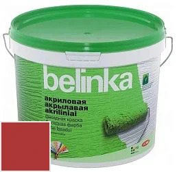 Belinka атмосферостойкая акриловая фасадная краска для минеральных поверхностей10 л цвет D145 палитра TIKKURILA FAÇADE 760