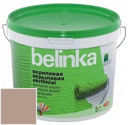 Belinka атмосферостойкая акриловая фасадная краска для минеральных поверхностей10 л цвет Q675 палитра TIKKURILA FAÇADE 760