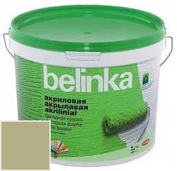 Belinka атмосферостойкая акриловая фасадная краска для минеральных поверхностей10 л цвет Q588 палитра TIKKURILA FAÇADE 760