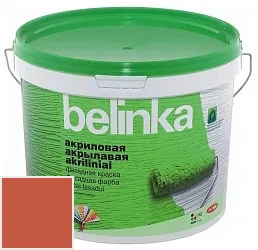 Belinka атмосферостойкая акриловая фасадная краска для минеральных поверхностей10 л цвет U143 палитра TIKKURILA FAÇADE 760