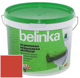 Belinka атмосферостойкая акриловая фасадная краска для минеральных поверхностей10 л цвет U147 палитра TIKKURILA FAÇADE 760