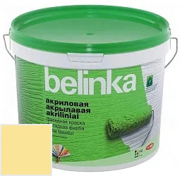 Belinka атмосферостойкая акриловая фасадная краска для минеральных поверхностей10 л цвет U101 палитра TIKKURILA FAÇADE 760