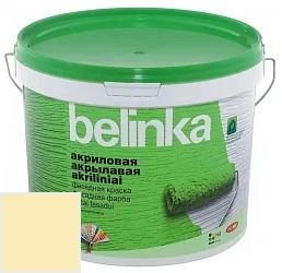 Belinka атмосферостойкая акриловая фасадная краска для минеральных поверхностей10 л цвет U100 палитра TIKKURILA FAÇADE 760