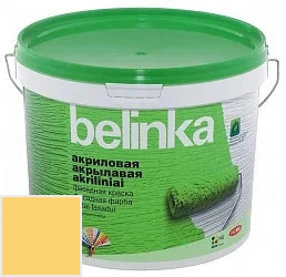 Belinka атмосферостойкая акриловая фасадная краска для минеральных поверхностей10 л цвет U111 палитра TIKKURILA FAÇADE 760