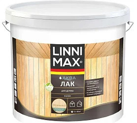 LINNIMAX (ALPINA) лак акриловый для дерева для внутренних работ шелк-мат, прозрачный.