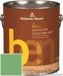 Benjamin Moore 625. Ben® Premium Interior Latex Flat 3.72 л цвет 573 палитра Benjamin Moore Classic Colors