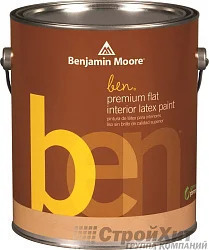 Benjamin Moore 625. Ben Premium Interior Latex Flat матовое покрытие