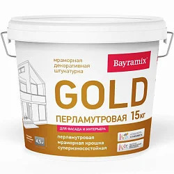 BAYRAMIX Mineral Gold декоративная штукатурка