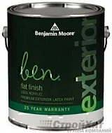 Benjamin Moore 541. Ben Exterior Flat Finish матовая фасадная краска
