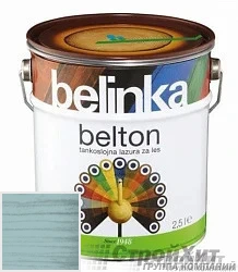 Belinka Belton /Декоративное глубоко проникающее тонкослойное лазурное покрытие 0.75 л цвет 011 палитра Pinotex "Древесная Гармония"
