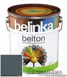 Belinka Belton /Декоративное глубоко проникающее тонкослойное лазурное покрытие 0.75 л цвет 5086 палитра TIKKURILA VALTTI