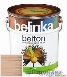 Belinka Belton /Декоративное глубоко проникающее тонкослойное лазурное покрытие 0.75 л цвет 030 палитра Pinotex "Древесная Гармония"