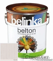 Belinka Belton /Декоративное глубоко проникающее тонкослойное лазурное покрытие 0.75 л цвет 5060 палитра TIKKURILA VALTTI