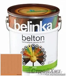 Belinka Belton /Декоративное глубоко проникающее тонкослойное лазурное покрытие 0.75 л цвет 5054 палитра TIKKURILA VALTTI