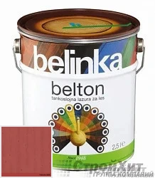 Belinka Belton /Декоративное глубоко проникающее тонкослойное лазурное покрытие 0.75 л цвет 5059 палитра TIKKURILA VALTTI