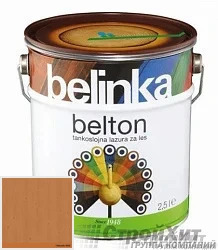 Belinka Belton /Декоративное глубоко проникающее тонкослойное лазурное покрытие 0.75 л цвет 5052 палитра TIKKURILA VALTTI