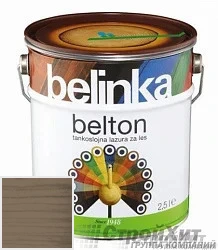 Belinka Belton /Декоративное глубоко проникающее тонкослойное лазурное покрытие 0.75 л цвет 009 палитра Pinotex "Древесная Гармония"