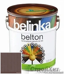 Belinka Belton /Декоративное глубоко проникающее тонкослойное лазурное покрытие 0.75 л цвет 5076 палитра TIKKURILA VALTTI
