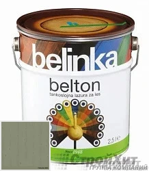 Belinka Belton /Декоративное глубоко проникающее тонкослойное лазурное покрытие 0.75 л цвет 5065 палитра TIKKURILA VALTTI