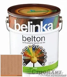 Belinka Belton /Декоративное глубоко проникающее тонкослойное лазурное покрытие 0.75 л цвет 5051 палитра TIKKURILA VALTTI