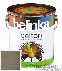 Belinka Belton /Декоративное глубоко проникающее тонкослойное лазурное покрытие 0.75 л цвет 006 палитра Pinotex "Древесная Гармония"