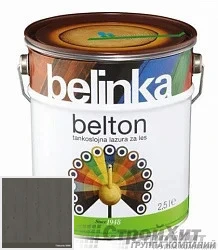 Belinka Belton /Декоративное глубоко проникающее тонкослойное лазурное покрытие 0.75 л цвет 5088 палитра TIKKURILA VALTTI