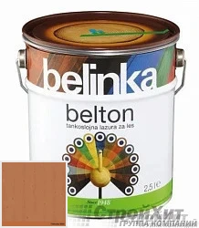 Belinka Belton /Декоративное глубоко проникающее тонкослойное лазурное покрытие 0.75 л цвет 5053 палитра TIKKURILA VALTTI