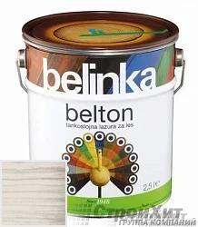 Belinka Belton /Декоративное глубоко проникающее тонкослойное лазурное покрытие 0.75 л цвет 001 палитра Pinotex "Древесная Гармония"