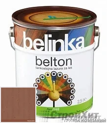 Belinka Belton /Декоративное глубоко проникающее тонкослойное лазурное покрытие 0.75 л цвет 5072 палитра TIKKURILA VALTTI