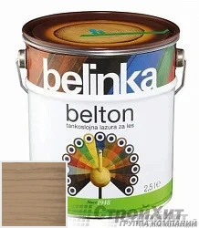 Belinka Belton /Декоративное глубоко проникающее тонкослойное лазурное покрытие 0.75 л цвет 003 палитра Pinotex "Древесная Гармония"