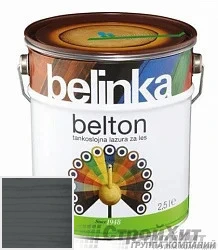 Belinka Belton /Декоративное глубоко проникающее тонкослойное лазурное покрытие 0.75 л цвет 010 палитра Pinotex "Древесная Гармония"