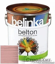 Belinka Belton /Декоративное глубоко проникающее тонкослойное лазурное покрытие 0.75 л цвет 034 палитра Pinotex "Древесная Гармония"