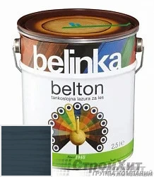 Belinka Belton /Декоративное глубоко проникающее тонкослойное лазурное покрытие 0.75 л цвет 013 палитра Pinotex "Древесная Гармония"